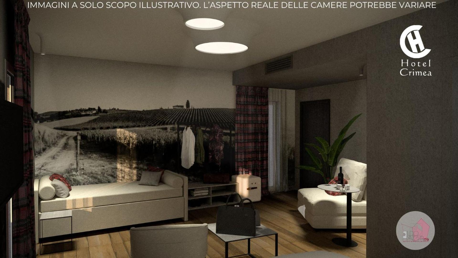 Hotel Crimea Chiavenna Exterior foto